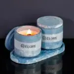 Kit Minuit - 2 Velas + 1 Bandeja