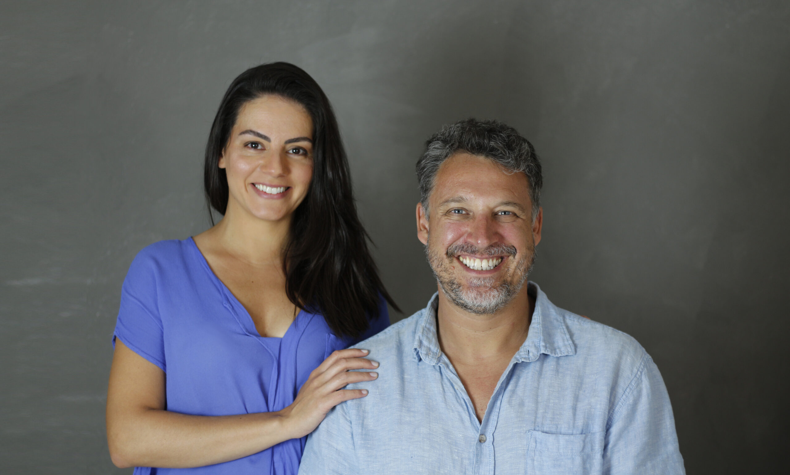 Paula Yunes et Valéry De Breucker à la Brasserie Atrium