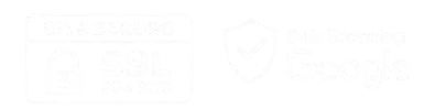 Selos de segurança SSL e Safe Browsing Google.
